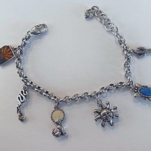 Brighton State of Arizona Charm Bracelet - Silver
